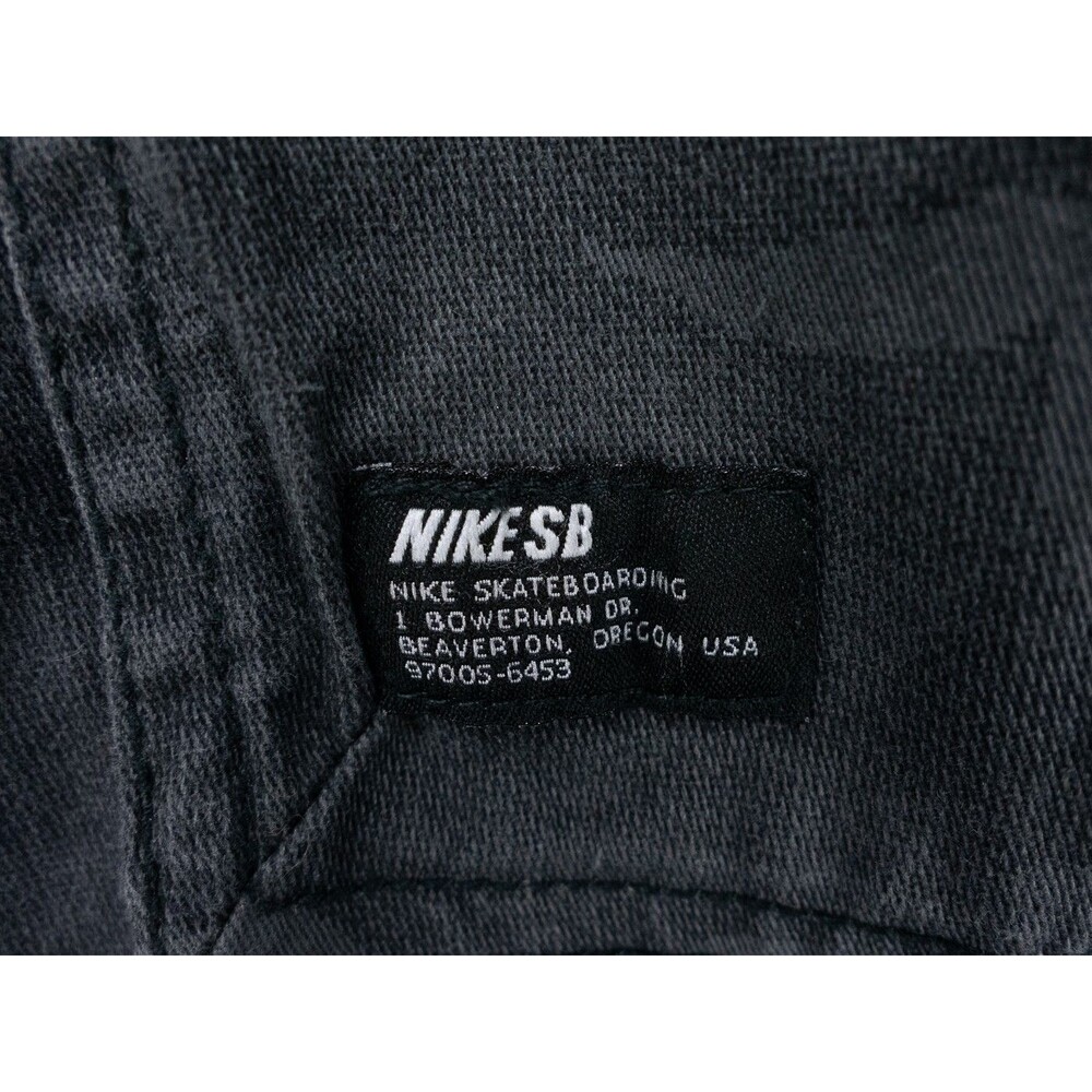Nike SB Shorts Mens 36 Gray Camo Cargo Stretch Canvas Skateboard Army Outdoor - Picture 7 of 15